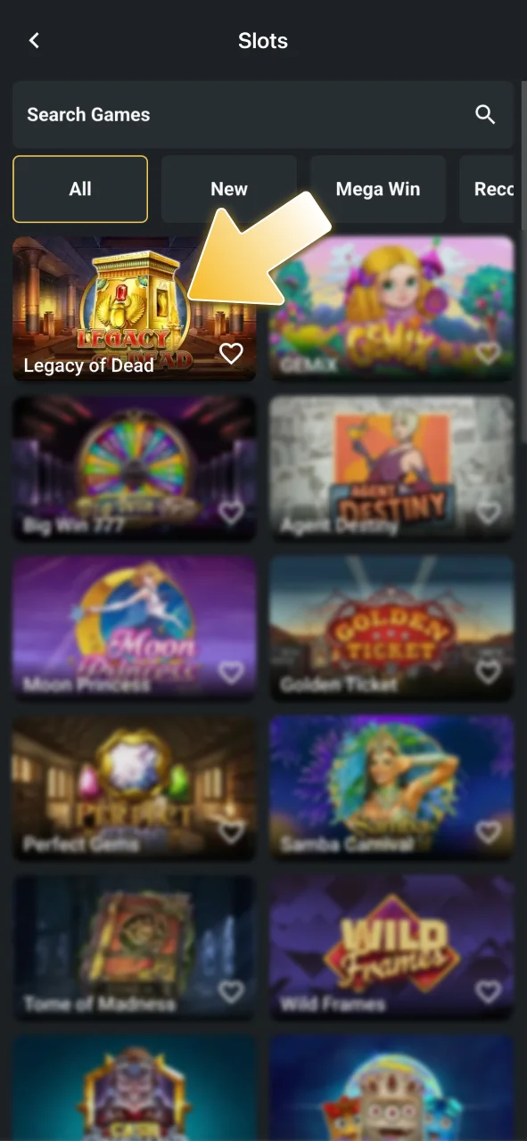 Browse JeetWin slots and crash games by RTP or provider.